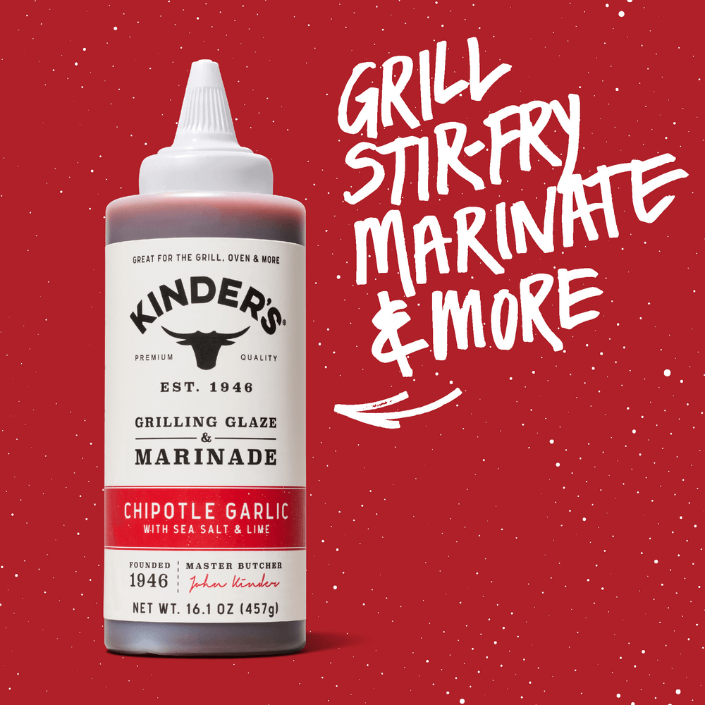 Kinder’s | Chipotle Garlic Grilling Glaze & Marinade