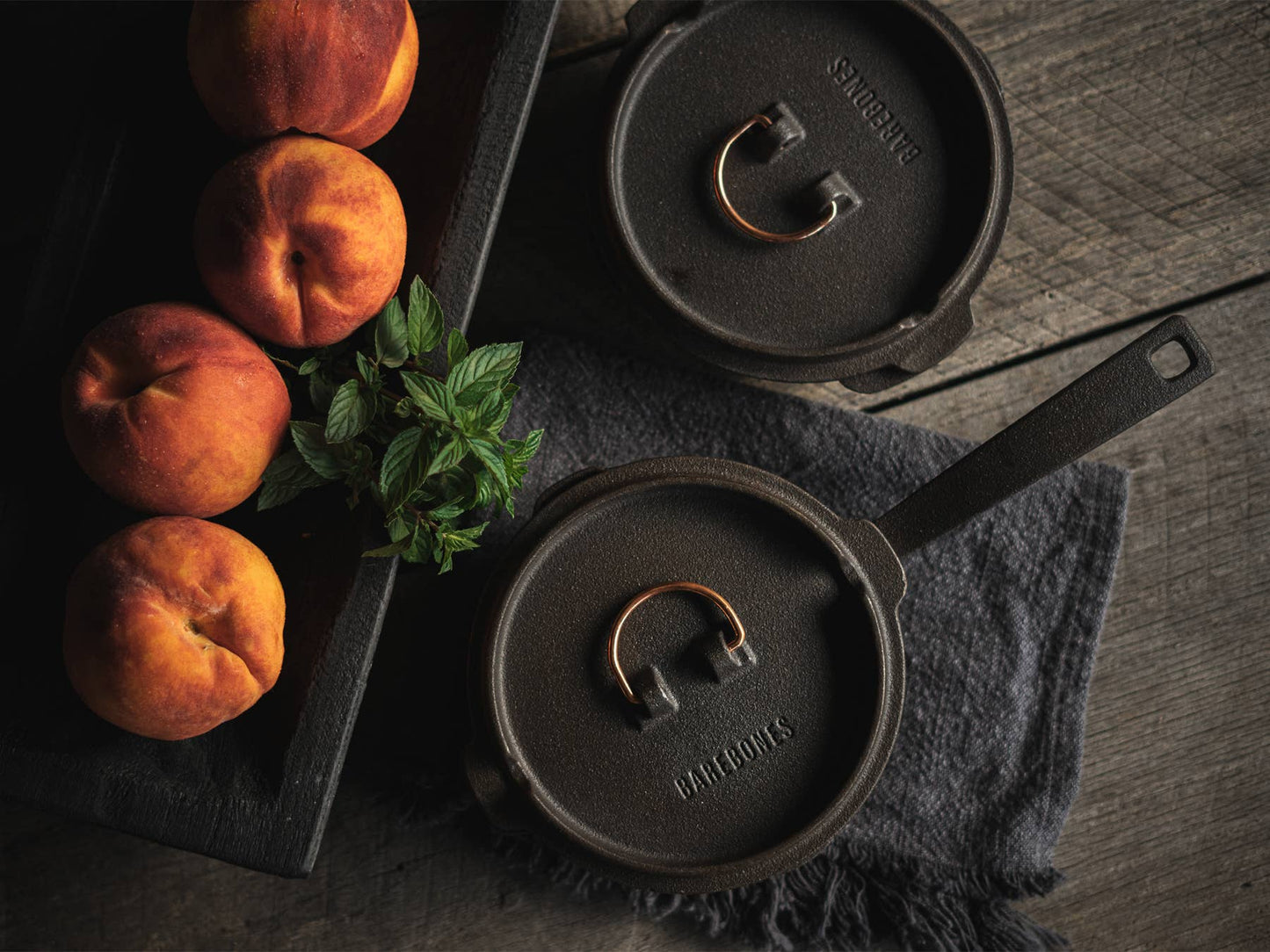 Barebones | All-In-One Cast Iron Skillet: 12"