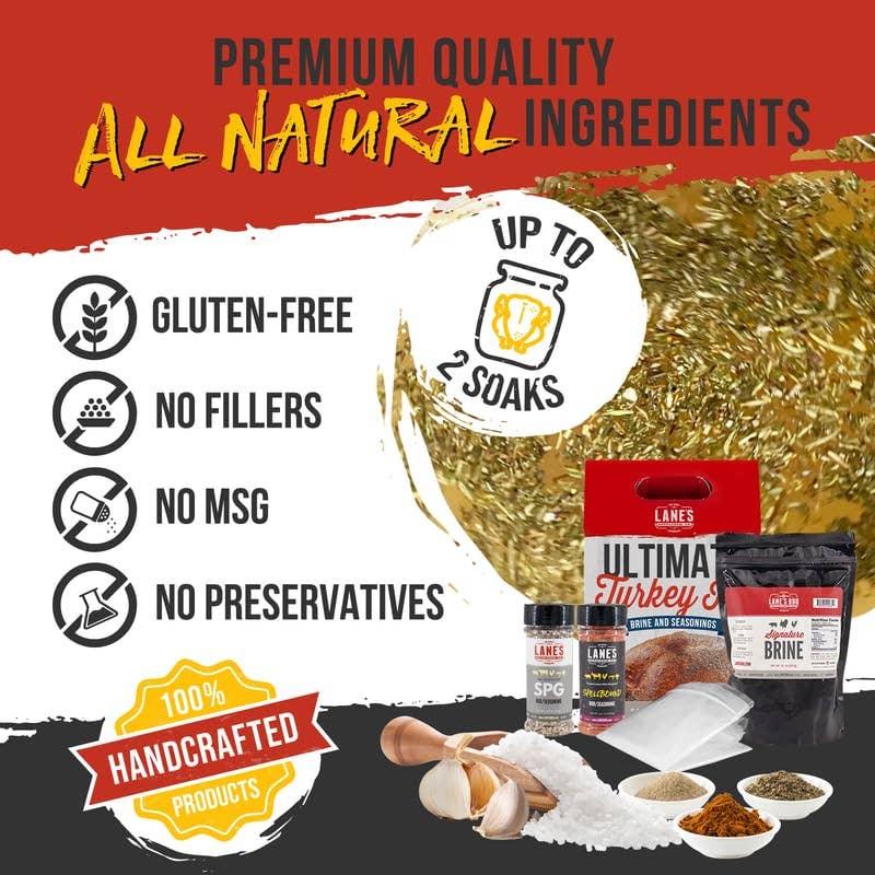 Lane's Ultimate Turkey Set | Turkey Brine Kit