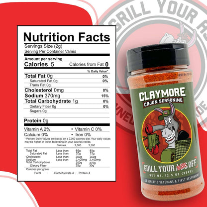 Grill Your Ass Off | Claymore Cajun Seasoning