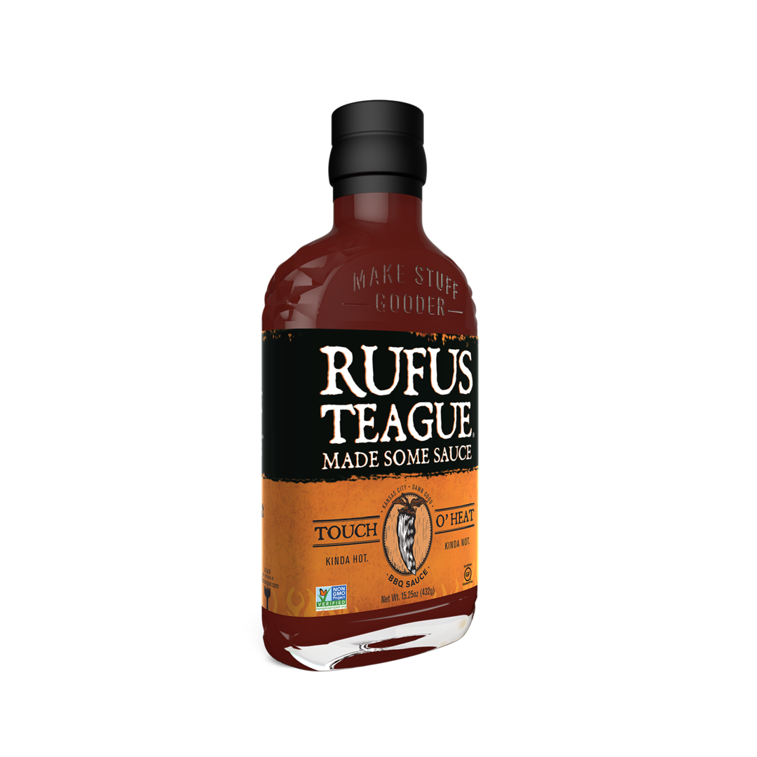 Rufus Teague | Touch O' Heat BBQ Sauce: 15.25oz
