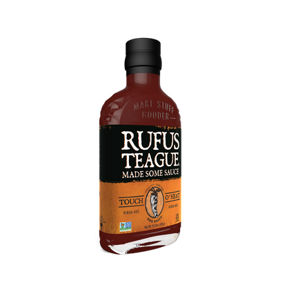 Rufus Teague | Touch O' Heat BBQ Sauce: 15.25oz