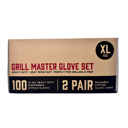 WB BBQ Products | Grill Master Glove Set : XL