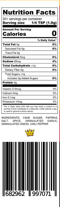 Revolution BBQ | Kansas City BBQ Rub 100% Natural Gluten Free GMO Free