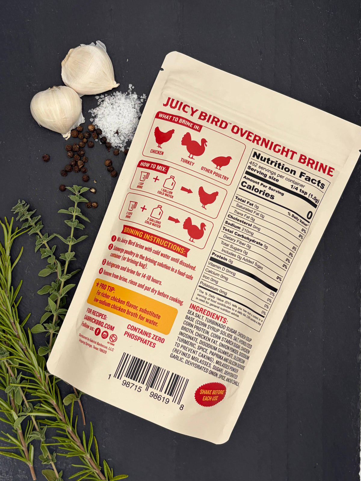 Gabrick | Juicy Bird™ Overnight Poultry Brine