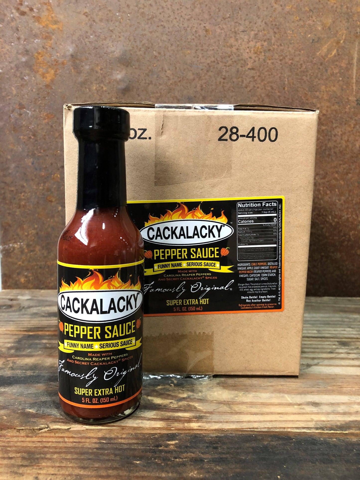 Cackalacky | Pepper Sauce Super Extra Hot 5oz
