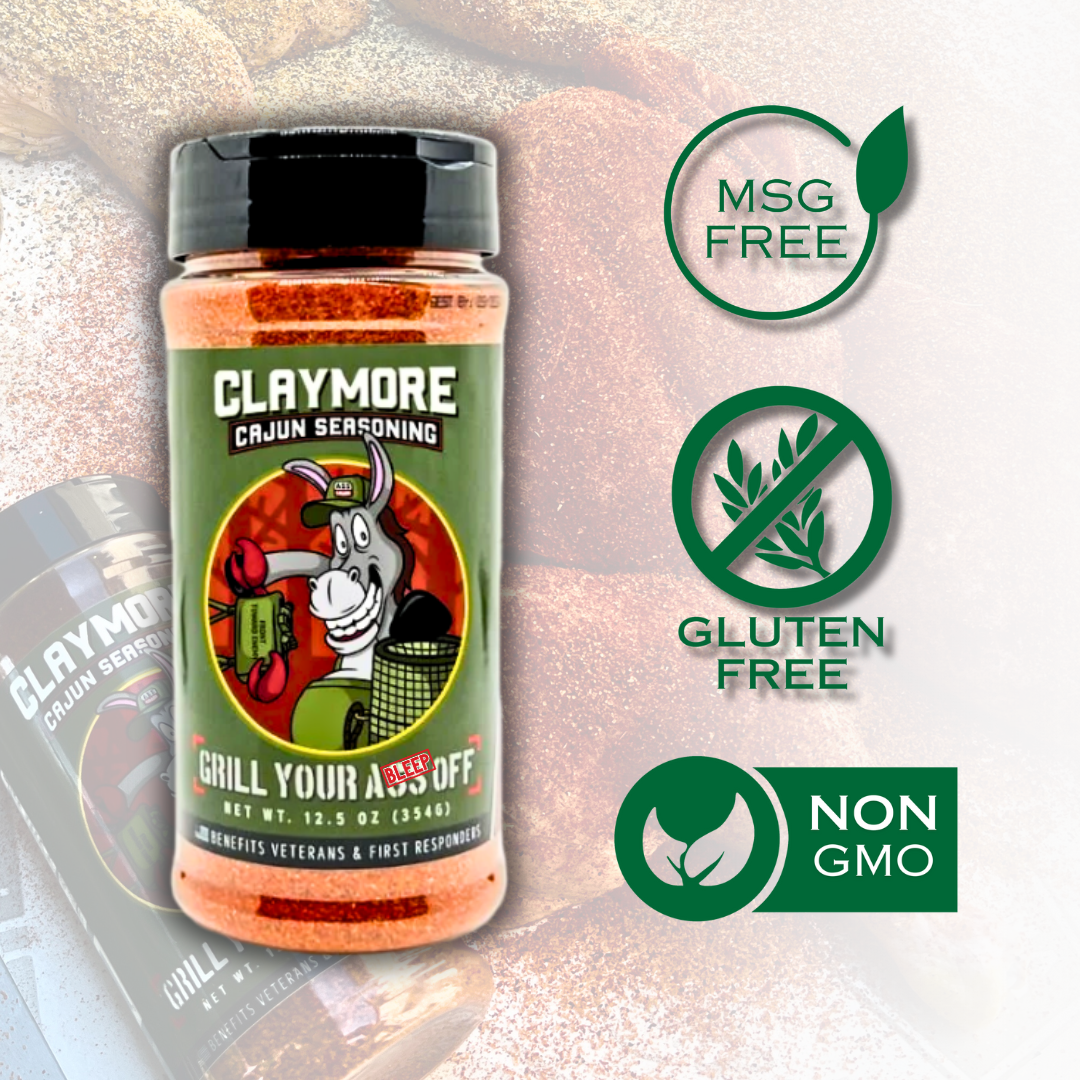 Grill Your Ass Off | Claymore Cajun Seasoning