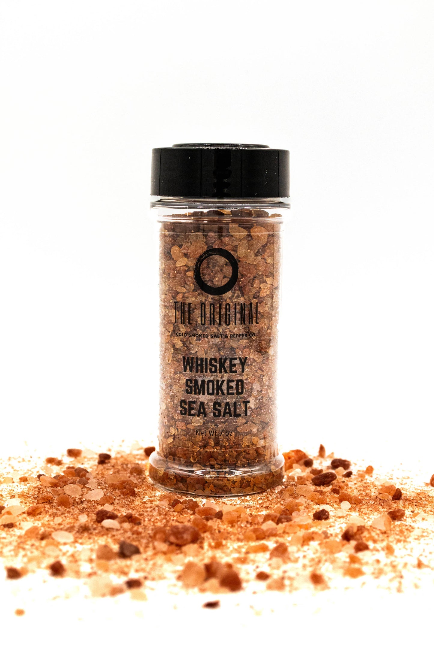 The Original Cold Smoked Salt and Pepper | Whiskey Smoked Sea Salt Coarse
