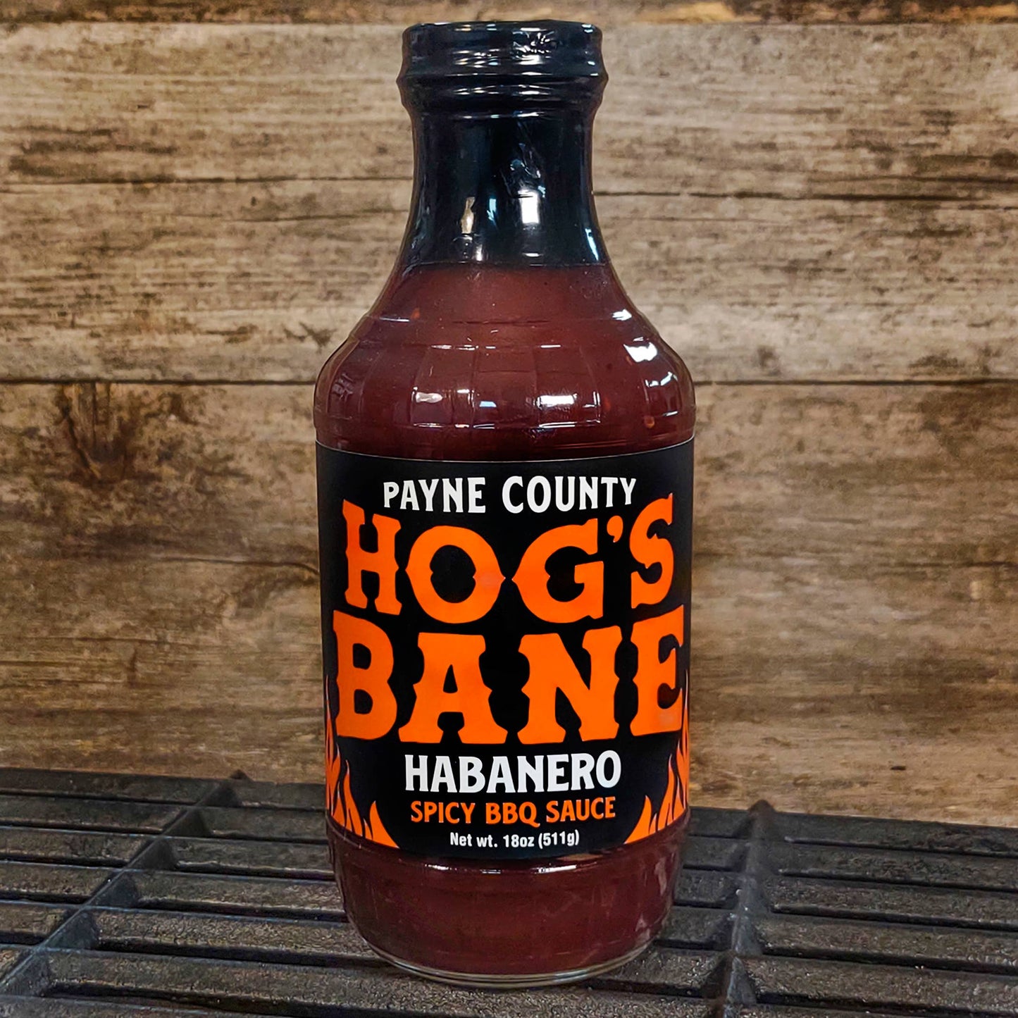 Payne County | Hog's Bane Habanero BBQ Sauce 18oz