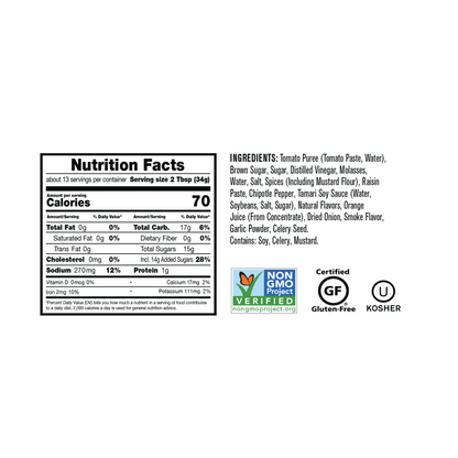 Blazin' Hot BBQ Sauce: 15.25oz