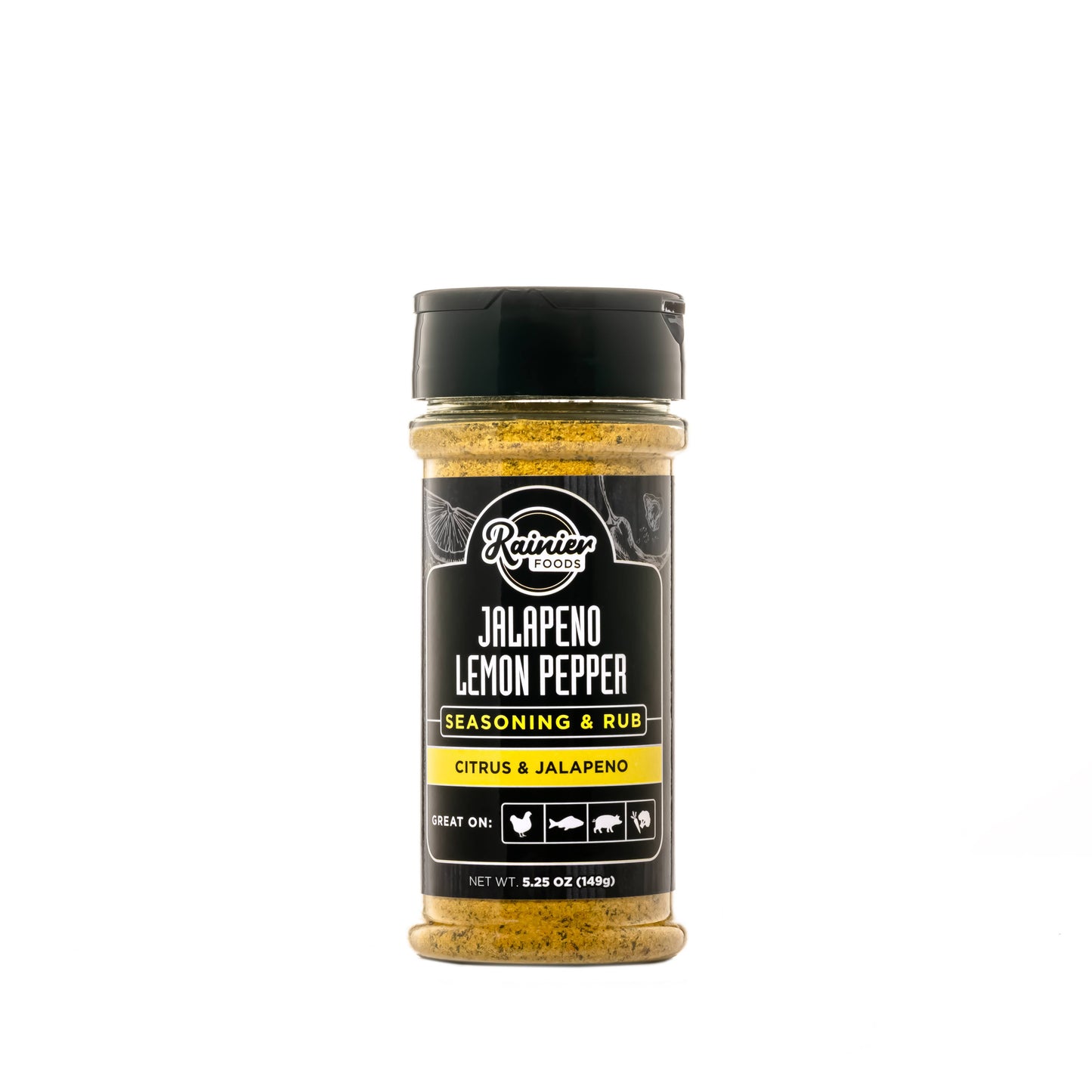 Rainier Foods | Jalapeno Lemon Pepper Seasoning - 5.25oz