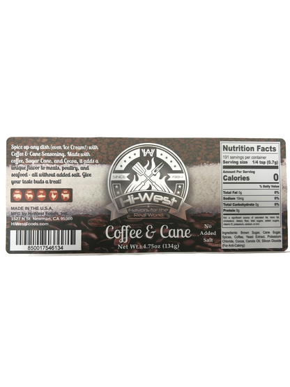 Hi-West | Coffee & Cane Seasoning