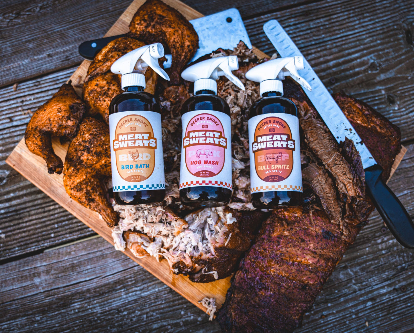 Meat Sweats | BULL SPRITZ BBQ SPRITZ