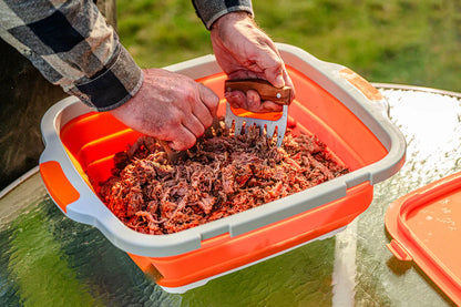 Drip EZ | Jr BBQ Prep Tub- V2 Pitmaster Black