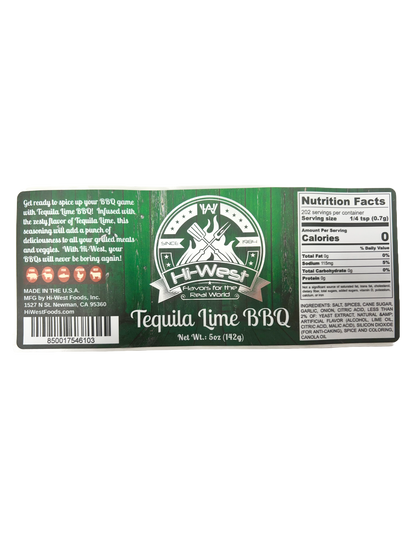 Hi-West | Tequila Lime BBQ Seasoning