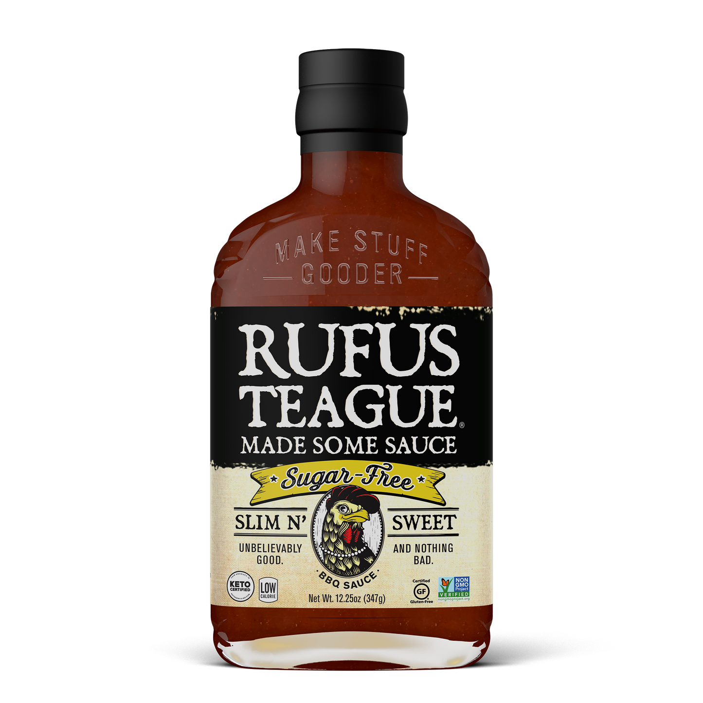 Rufus Teague | Made Some Sauce Slim N' Sweet Sugar Free BBQ Sauce