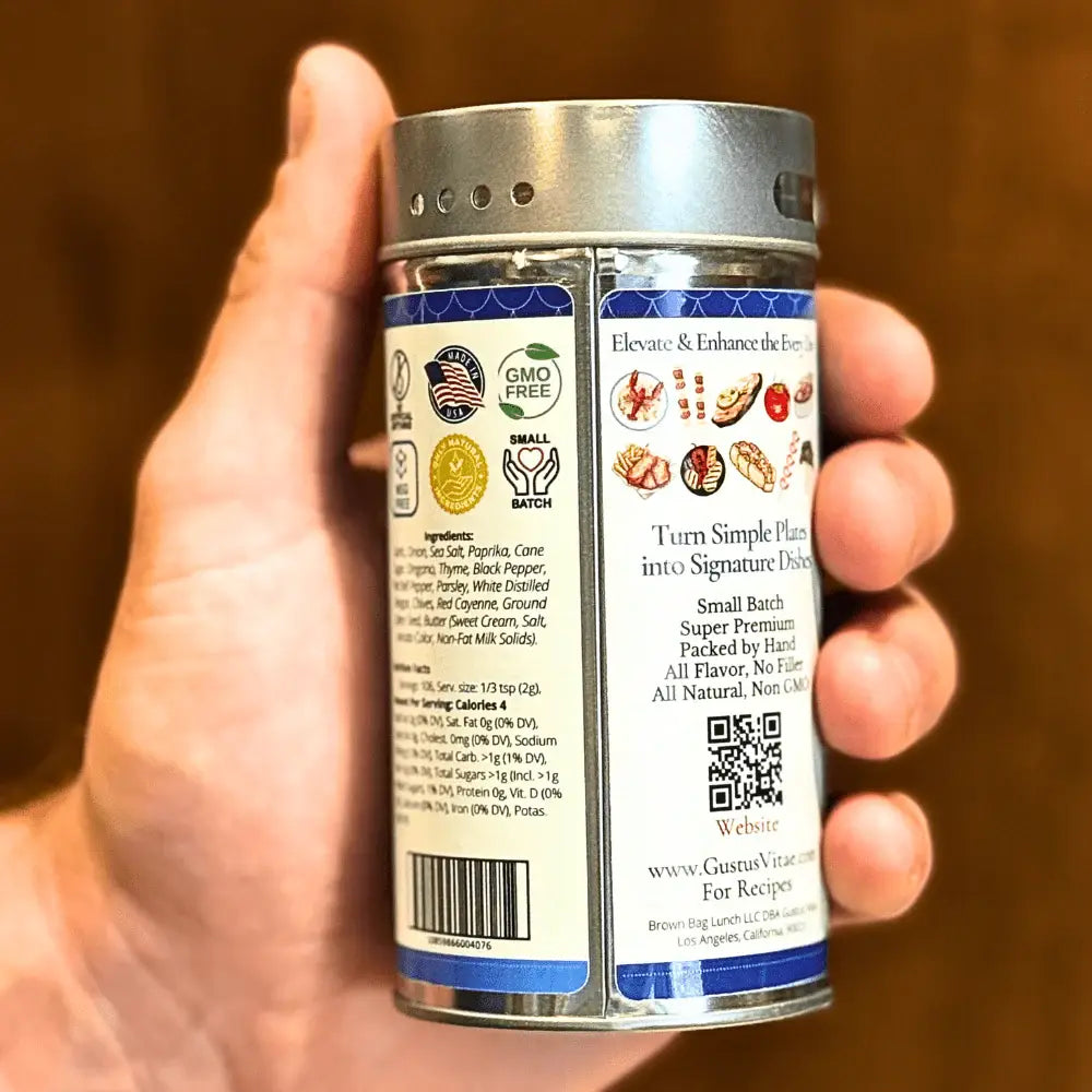 Gustus Vitae | Everything But The Salmon Seasoning
