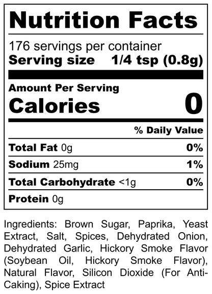 Hi-West | Hickory Bacon BBQ Seasoning