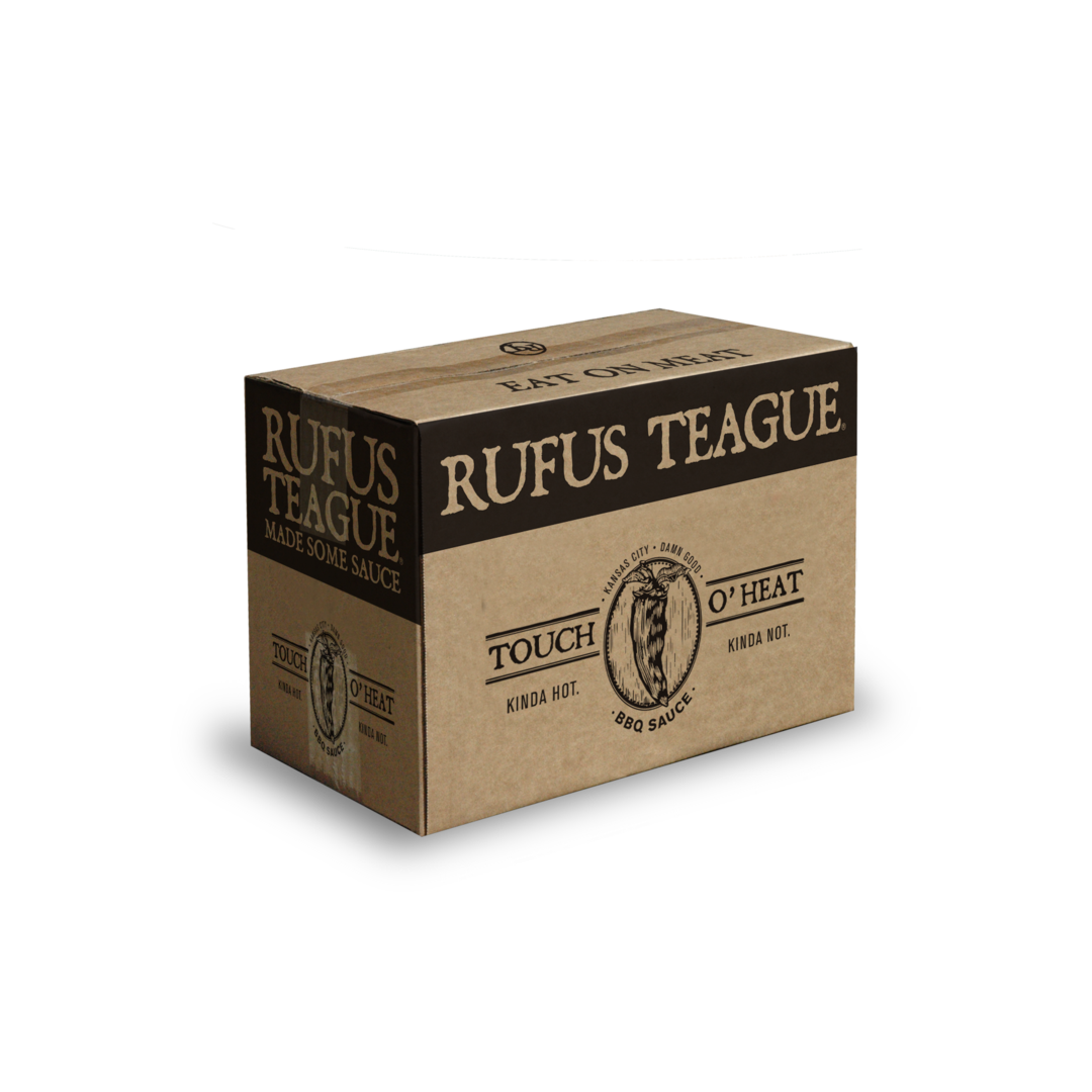 Rufus Teague | Touch O' Heat BBQ Sauce: 15.25oz