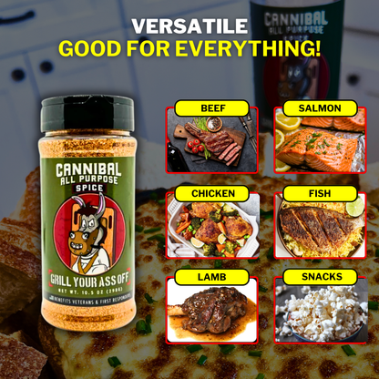 Grill Your Ass Off | Cannibal All-Purpose Spice