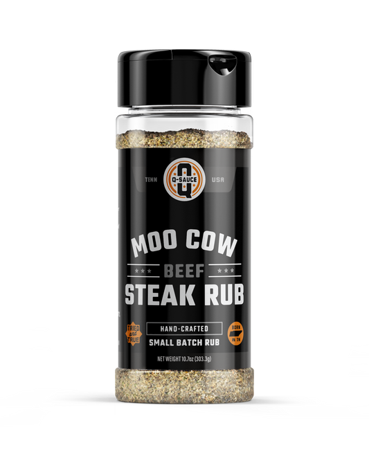 Q Sauce | Moo Cow Steak Rub