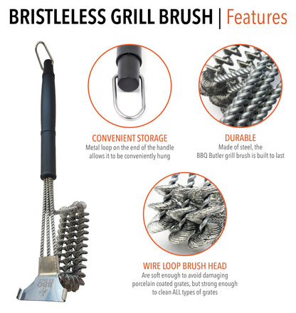BBQ Butler | Bristleless Grill Brush