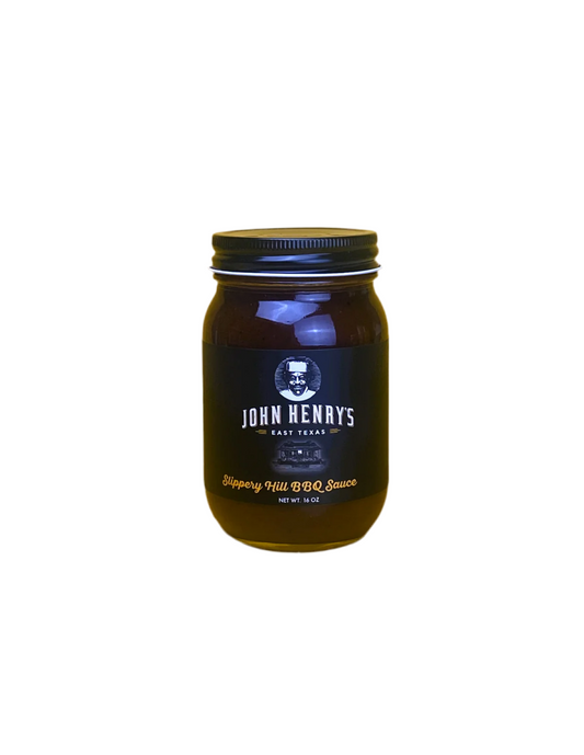 John Henry’s | Slippery Hill BBQ Sauce East Texas