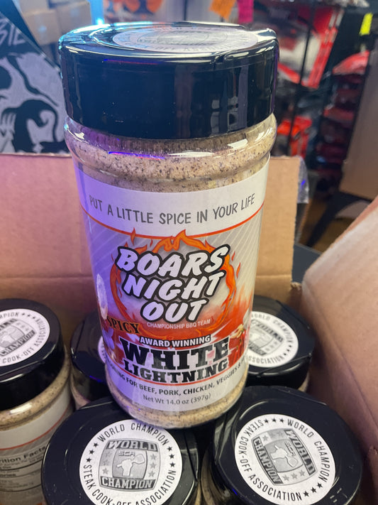 Boars Night Out | Spicy White Lightning
