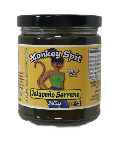 Monkey Spit | Jalapeño Serrano Jelly