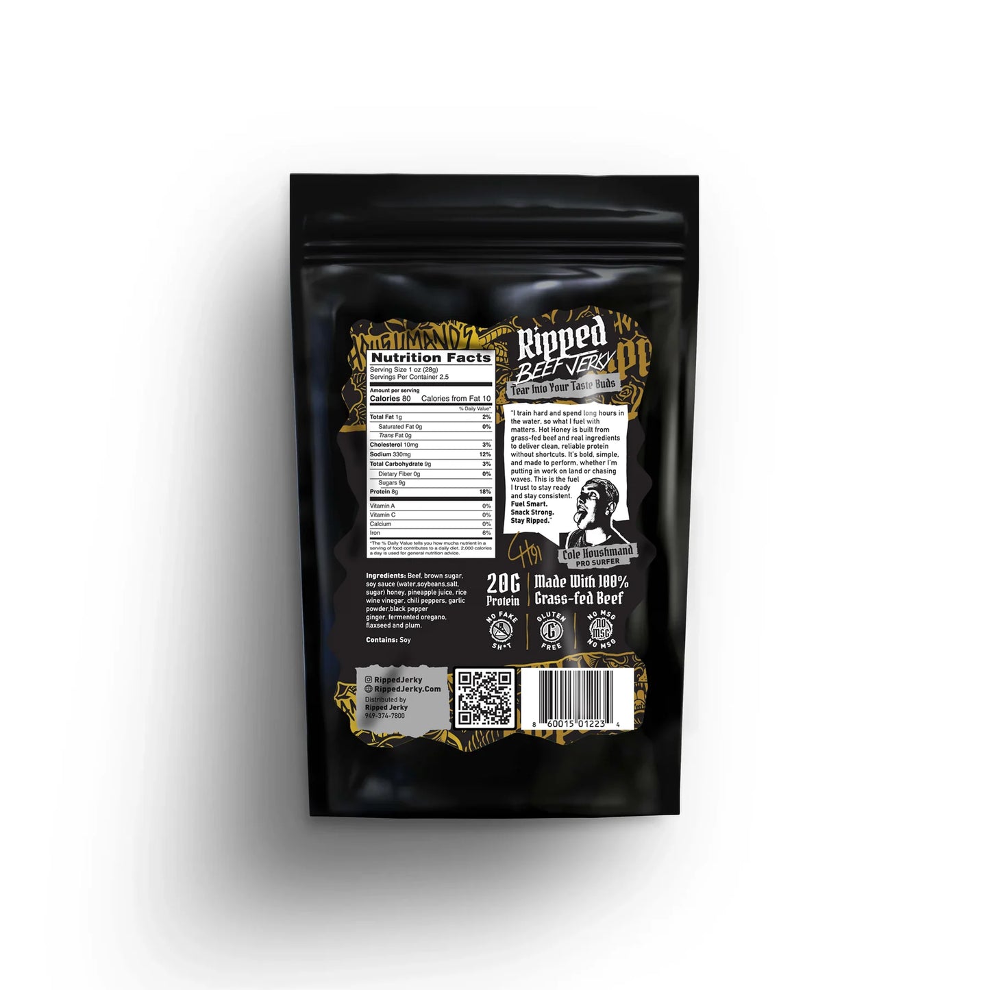 Ripped Beef Jerky | Houshmand's Hot Honey