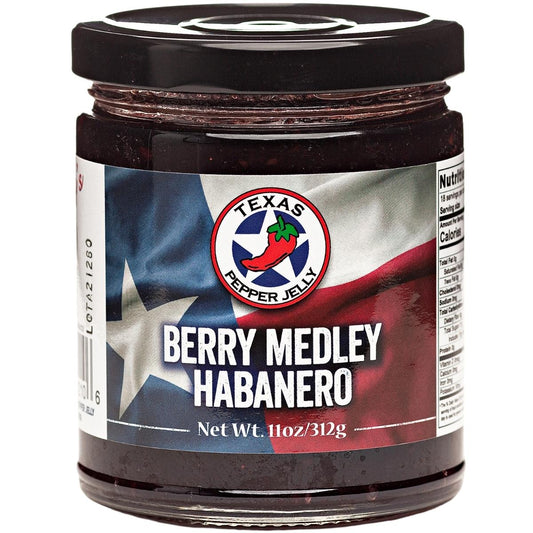 Texas Pepper Jelly Berry Medley Habanero