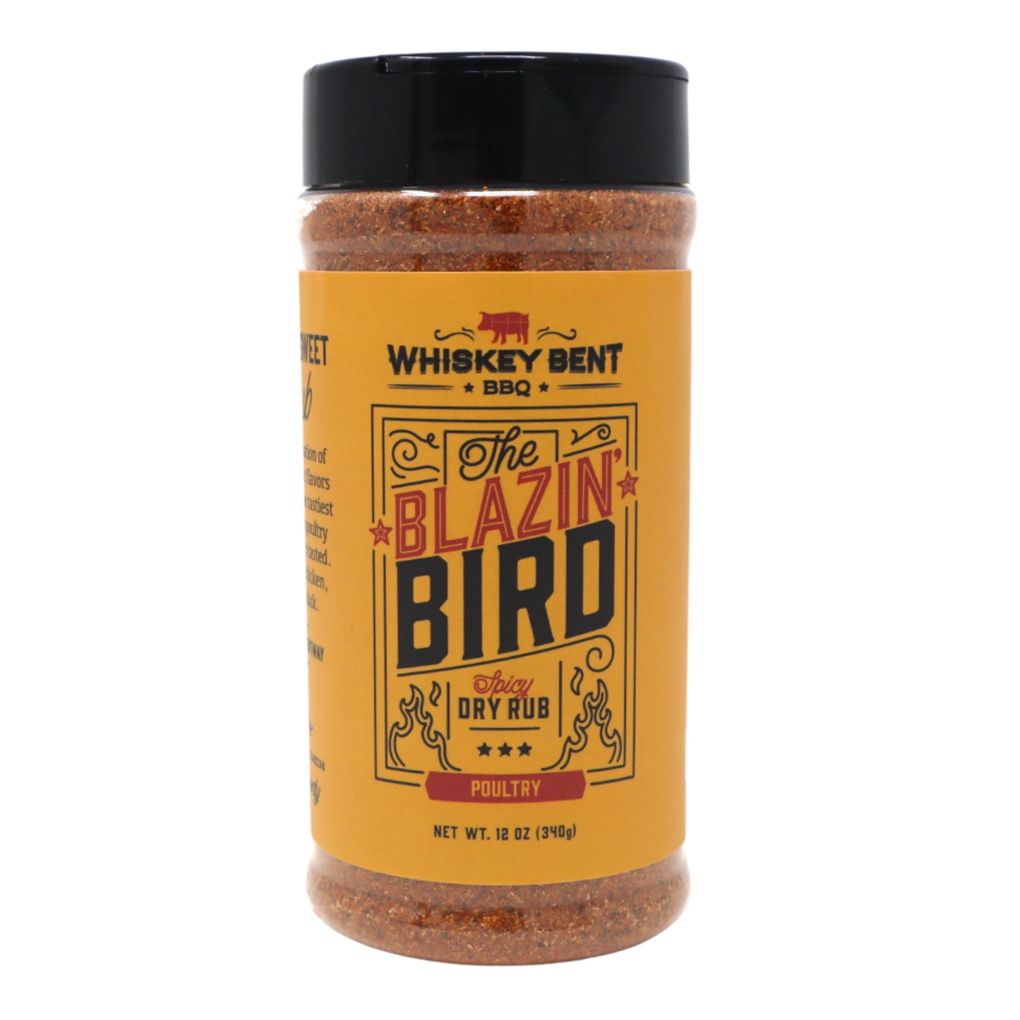 Whiskey Bent BBQ Blazin’ Bird Spicy Dry Rub