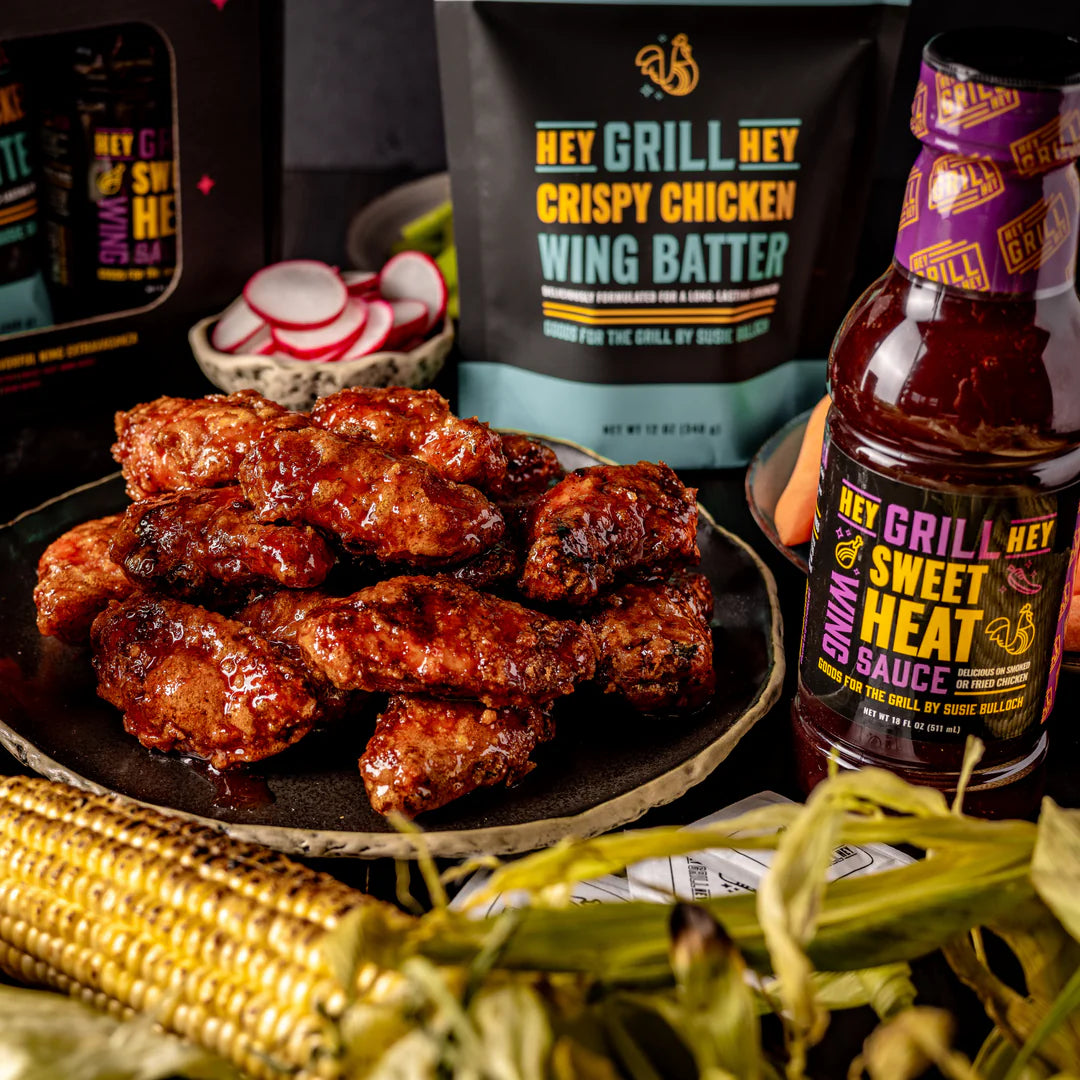 Hey Grill Hey Wing Night Smoked & Fried Wing Kit