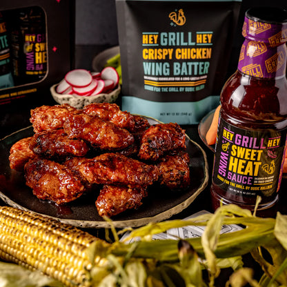 Hey Grill Hey Wing Night Smoked & Fried Wing Kit