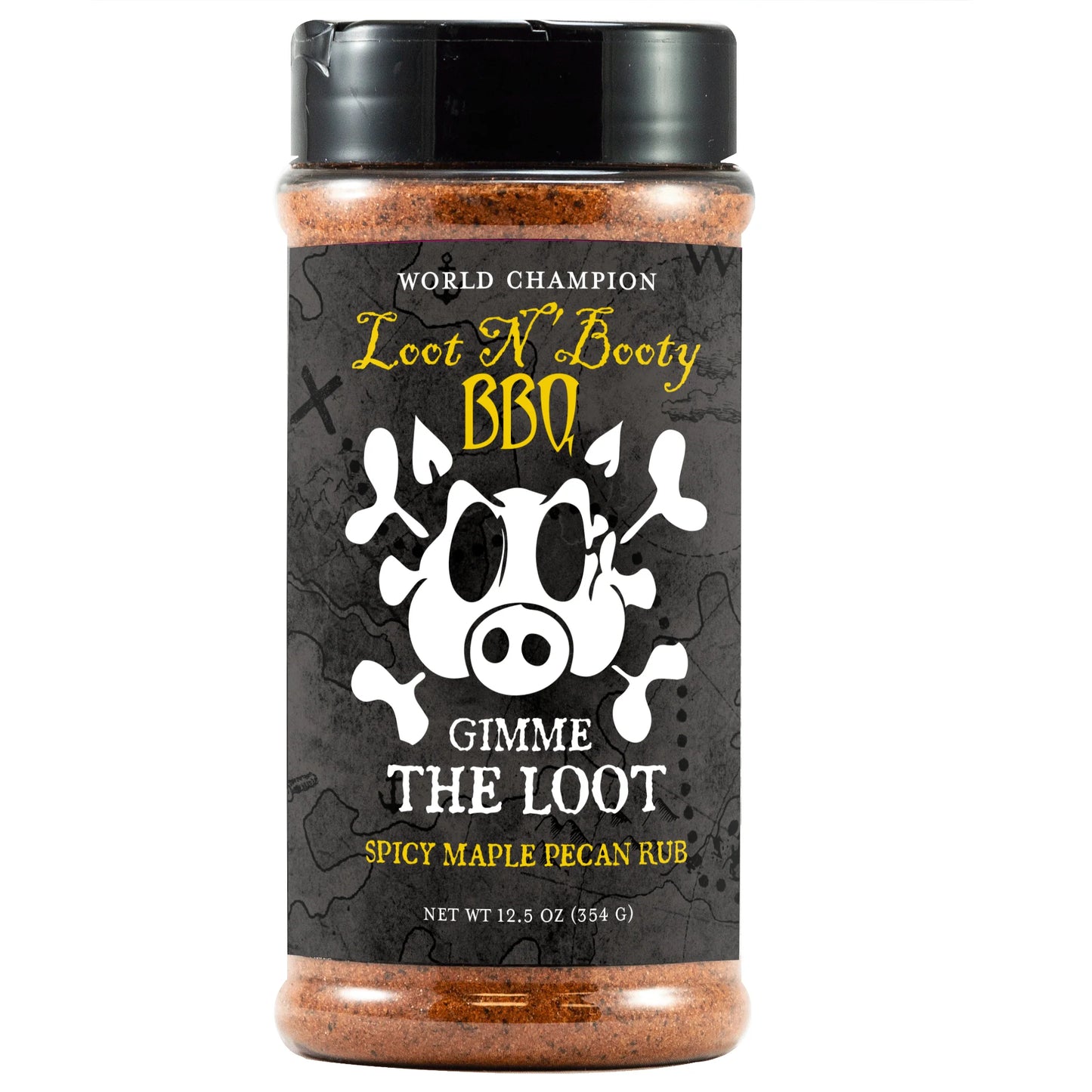 Loot N Booty Gimme The Loot Spicy Maple Pecan Rub