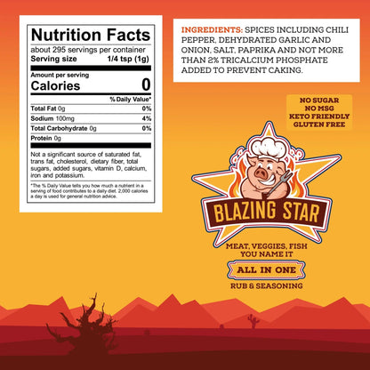 Blazing Star | All In One Seasoning
