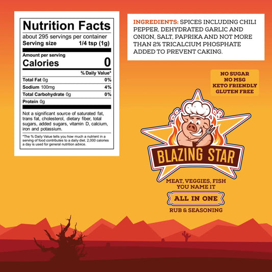 Blazing Star | All In One Seasoning