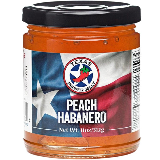 Texas Pepper Jelly Peach Habanero