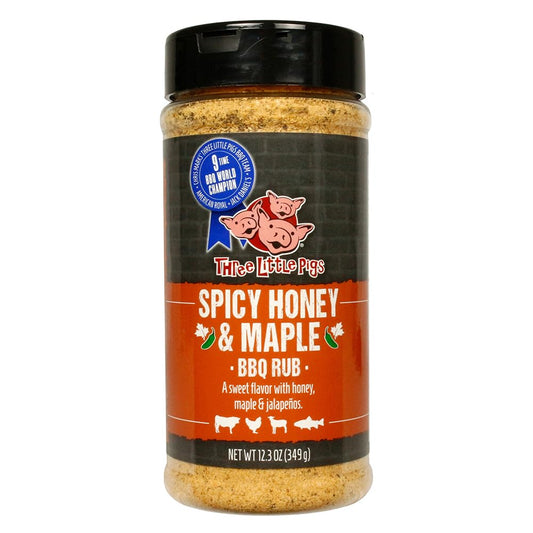 Three Little Pigs Spicy Honey & Maple BBQ Rub