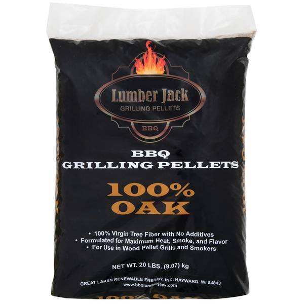 100% Oak Lumberjack Pellets