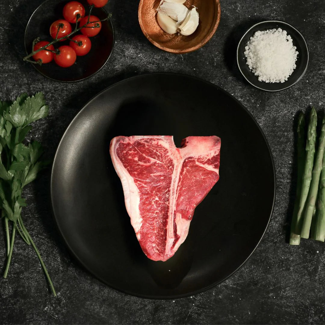 Wanderer | free range barley beef T-bone steak