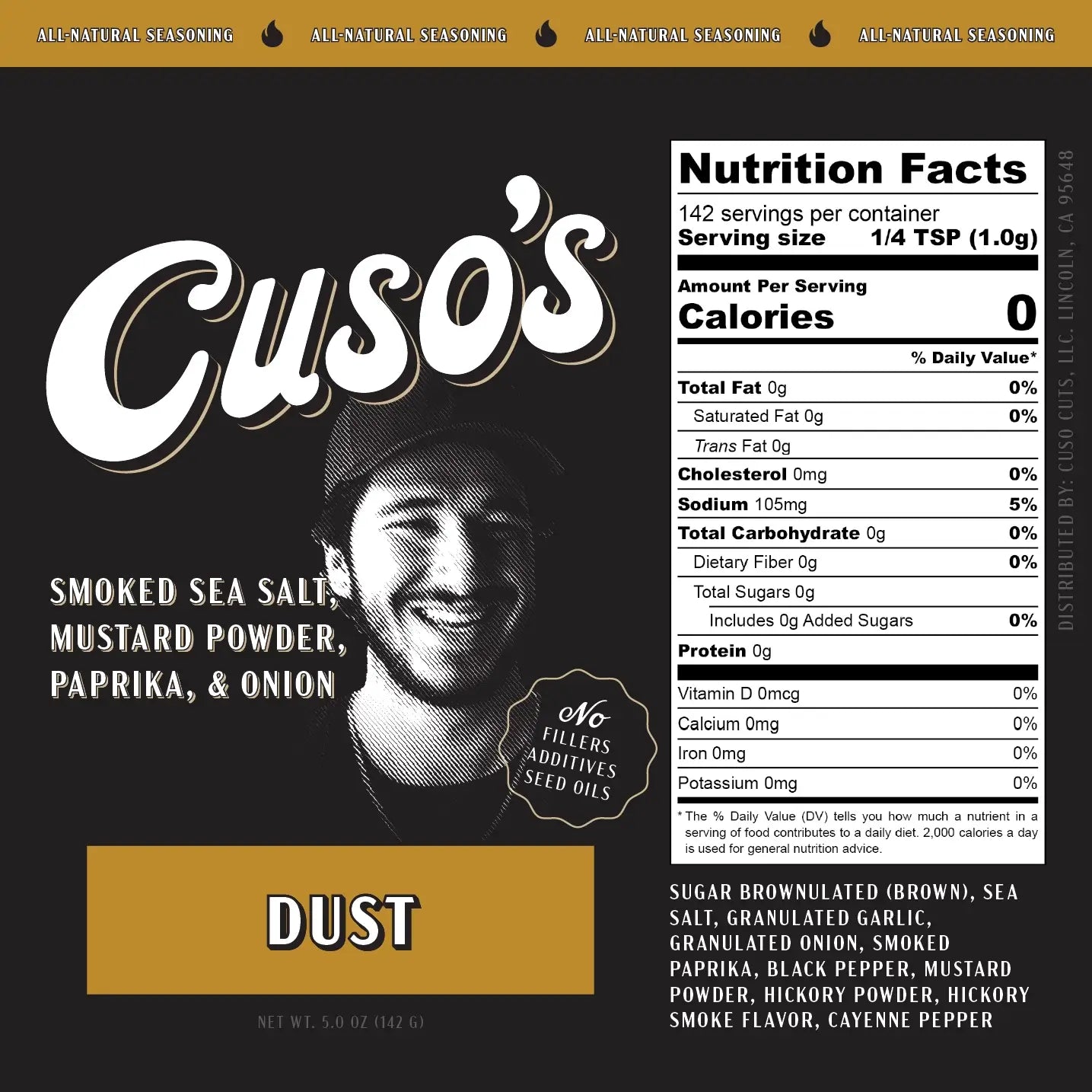 Cuso’s | Dust Rub