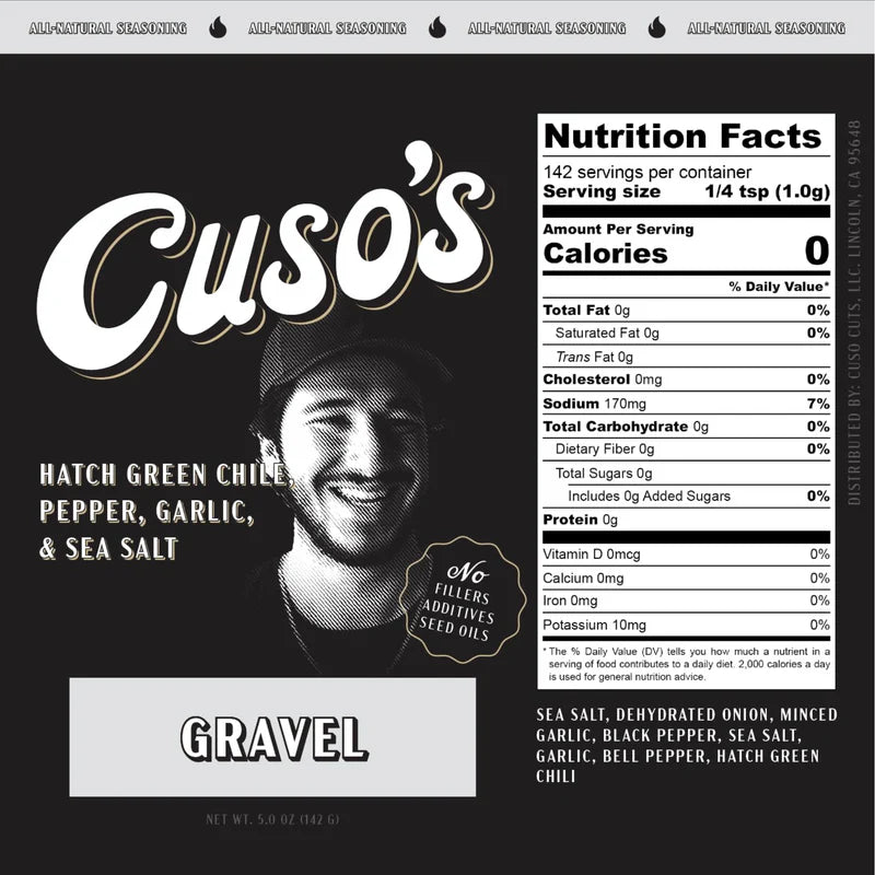 Cuso’s | Gravel Rub