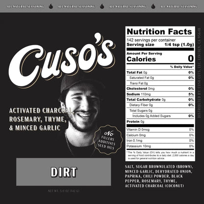 Cuso’s | Dirt Rub