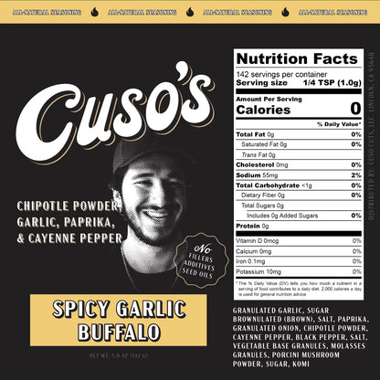 Cuso’s | Spicy Garlic Buffalo Rub