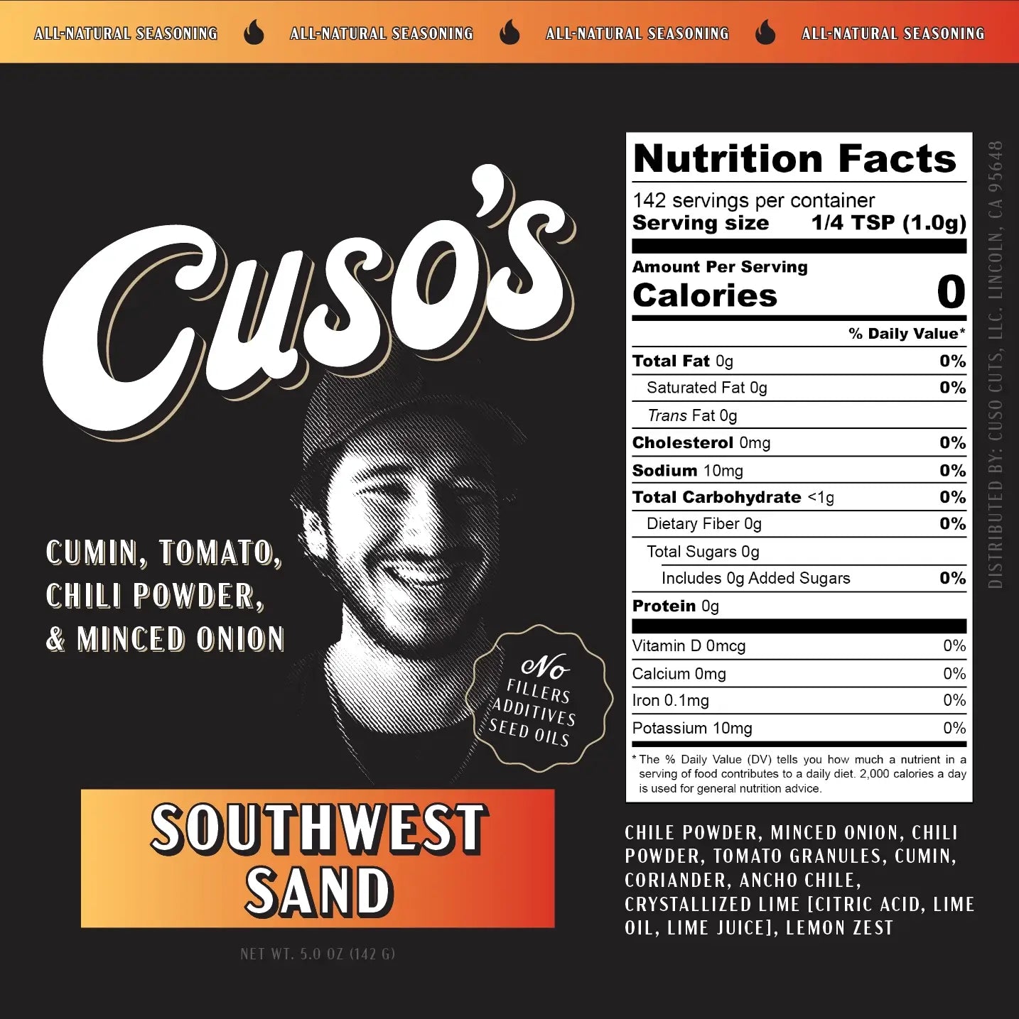 Cuso’s | Southwest Sand Rub