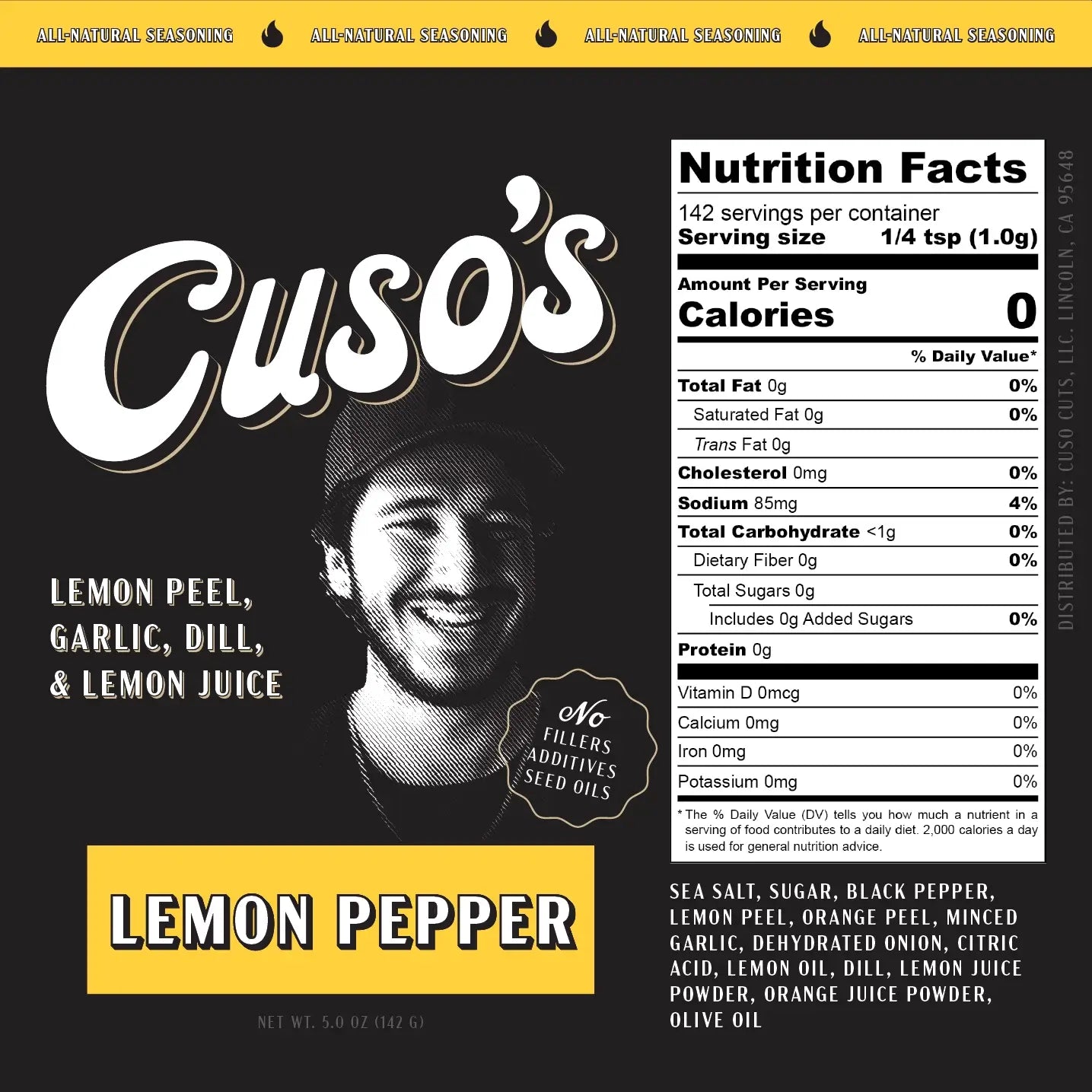 Cuso’s | Lemon Pepper Rub