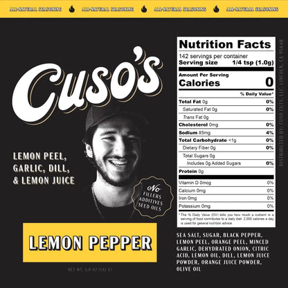 Cuso’s | Lemon Pepper Rub