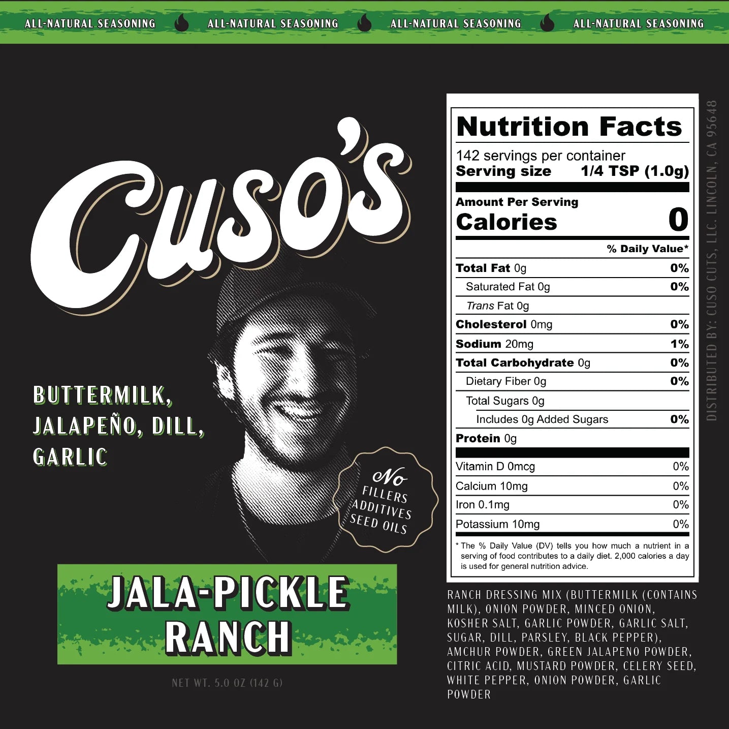 Cuso’s | Jala-Pickle Ranch Rub