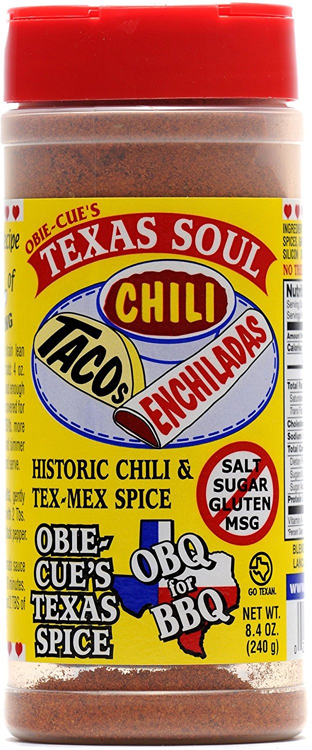 Obie-Cue’s | Texas Soul Historic Chili & Tex-Mex Spice